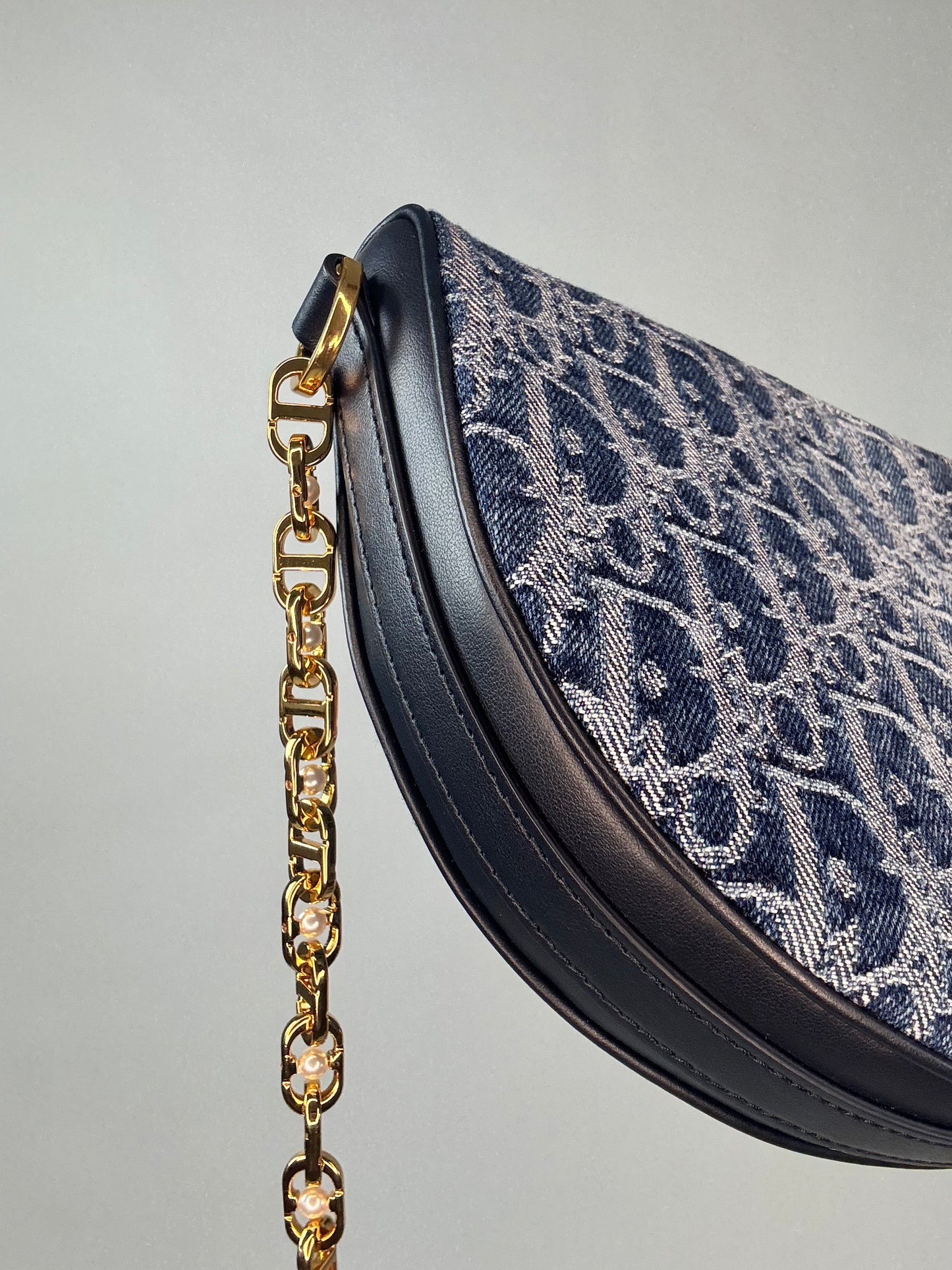 Christian Dior Diorstar Callisto Obligue Denim