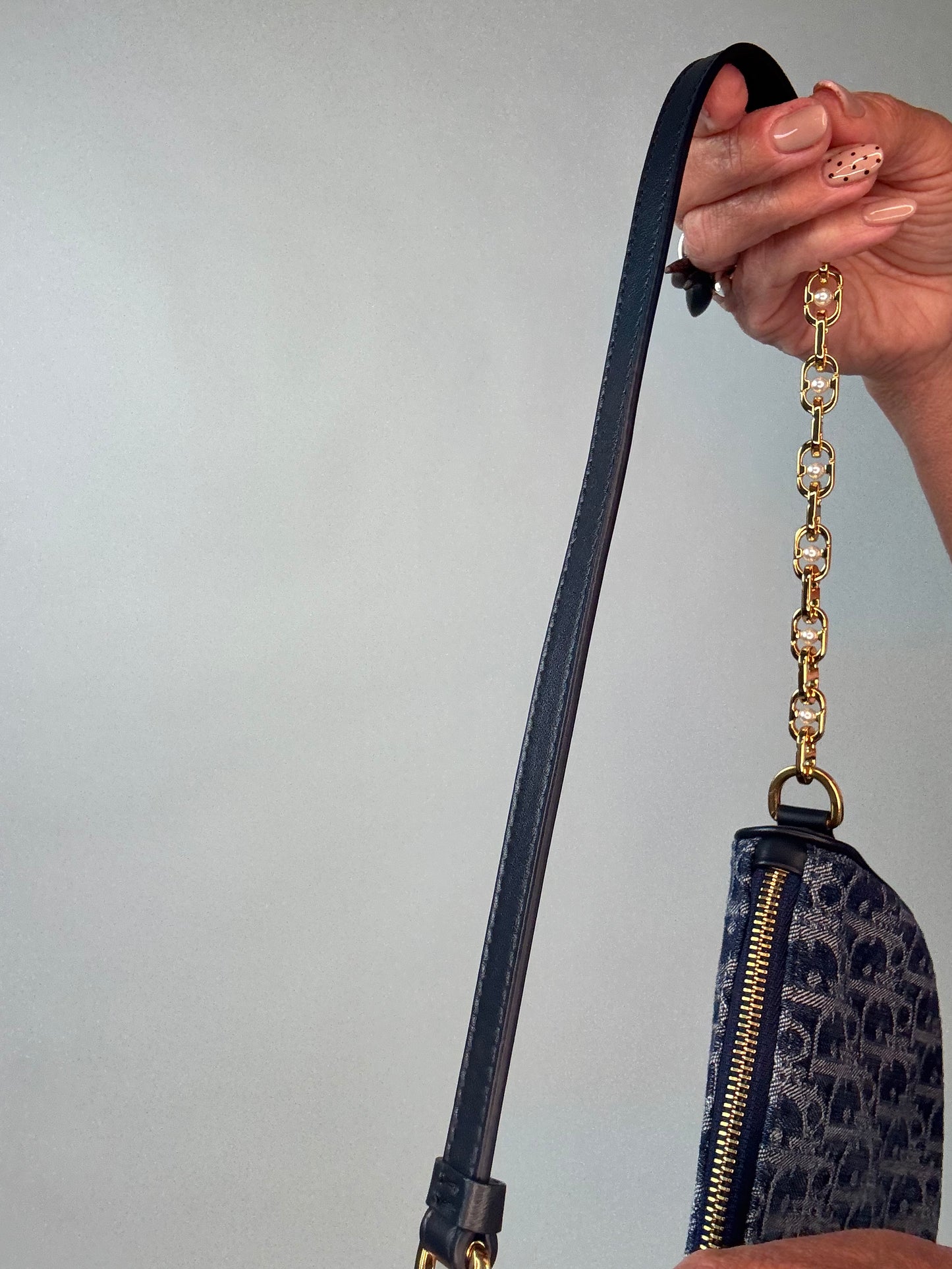 Christian Dior Diorstar Callisto Obligue Denim