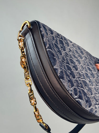 Christian Dior Diorstar Callisto Obligue Denim