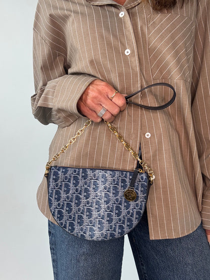 Christian Dior Diorstar Callisto Obligue Denim