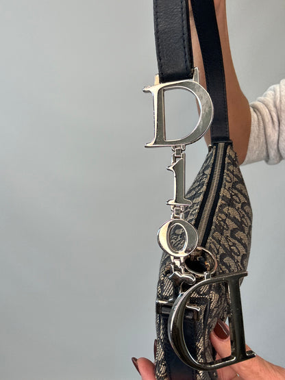 Christian Dior Trotter Charm Pochette - Blue