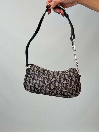 Christian Dior Trotter Charm Pochette - Blue