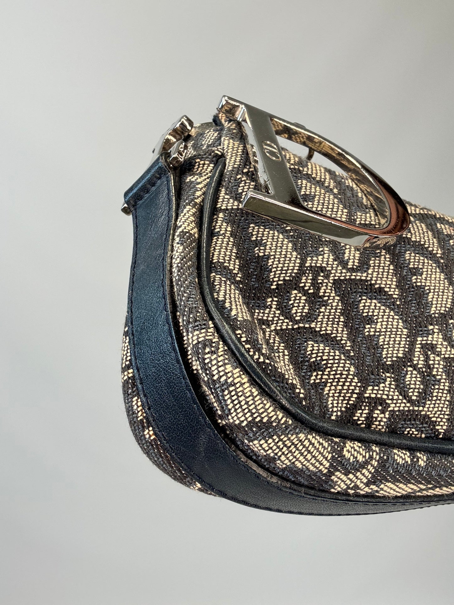 Christian Dior Trotter Charm Pochette - Blue