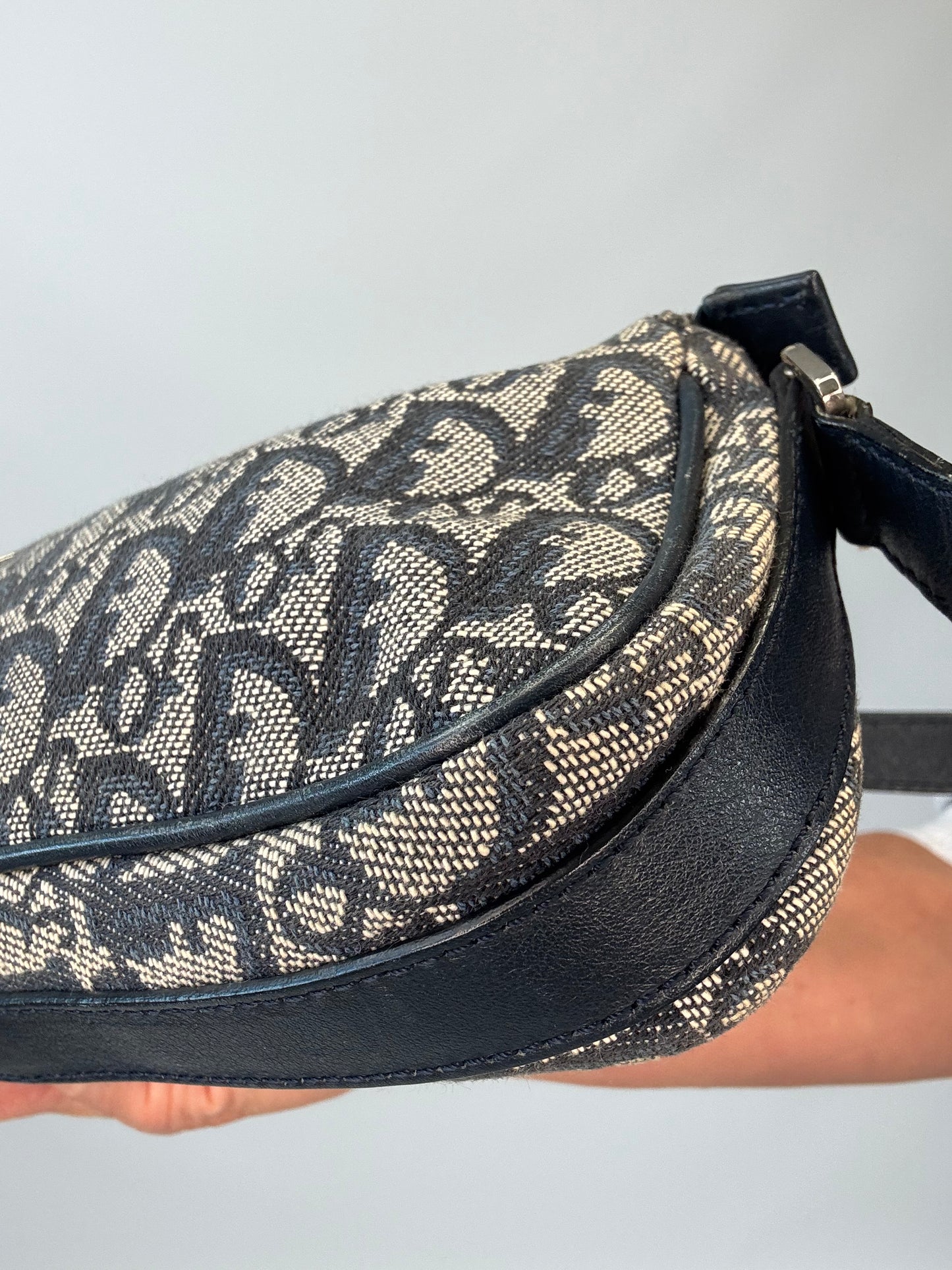 Christian Dior Trotter Charm Pochette - Blue