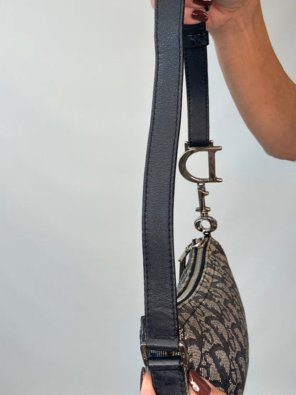 Christian Dior Trotter Charm Pochette - Blue