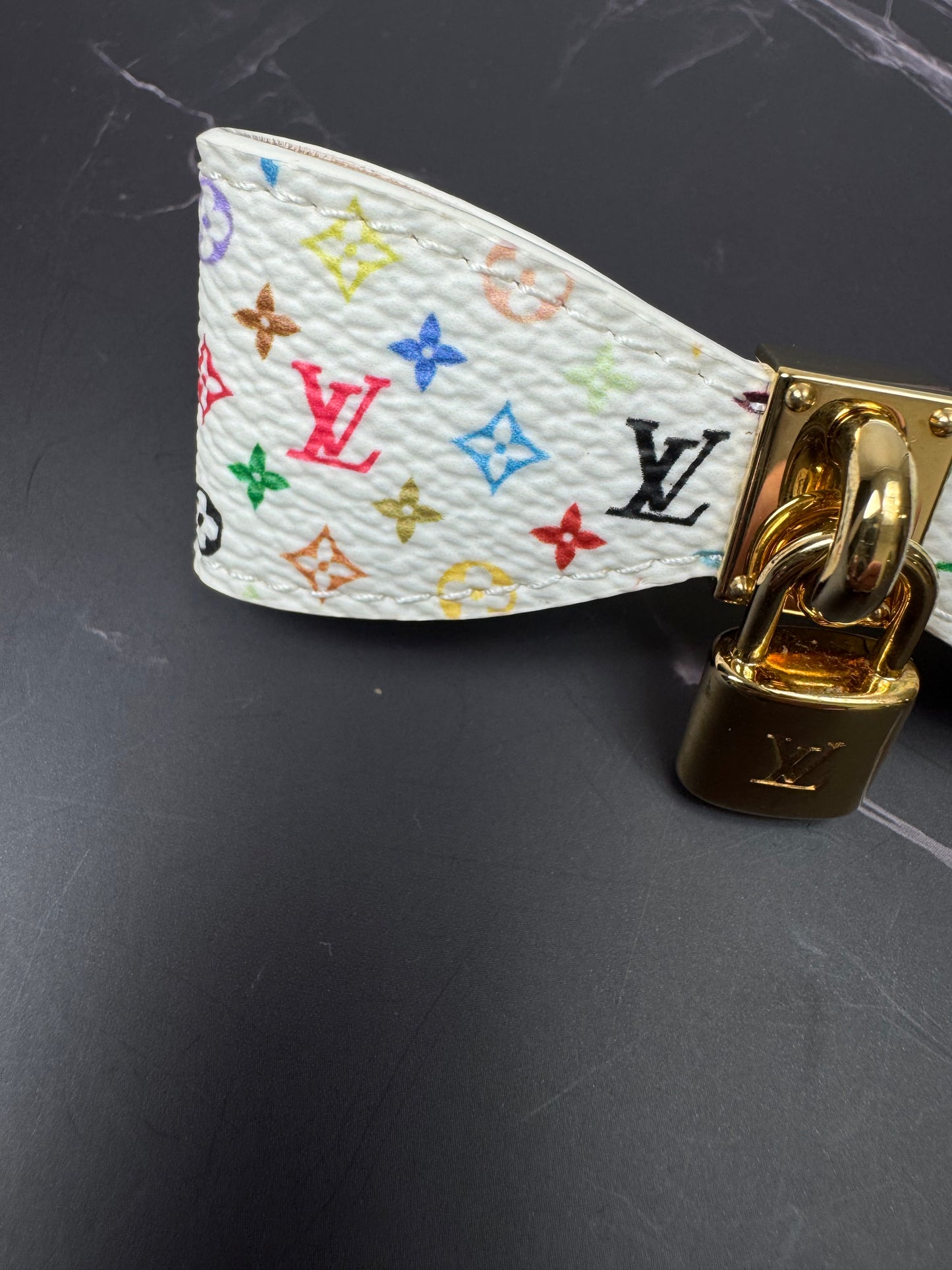 Louis Vuitton x Takashi Murakami Monogram Multicolore Bow Charm