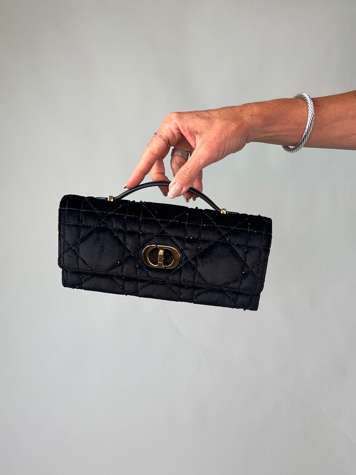 Dior Miss Caro Top Handle - Velvet
