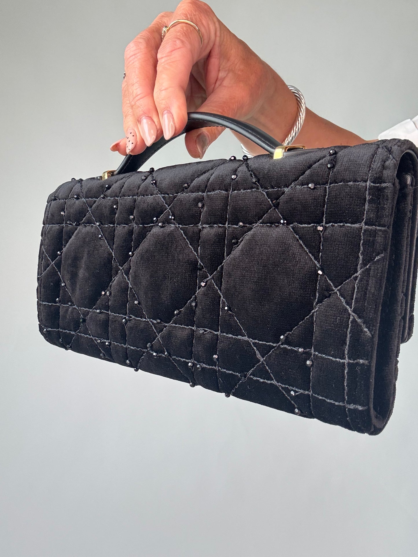 Dior Miss Caro Top Handle - Velvet