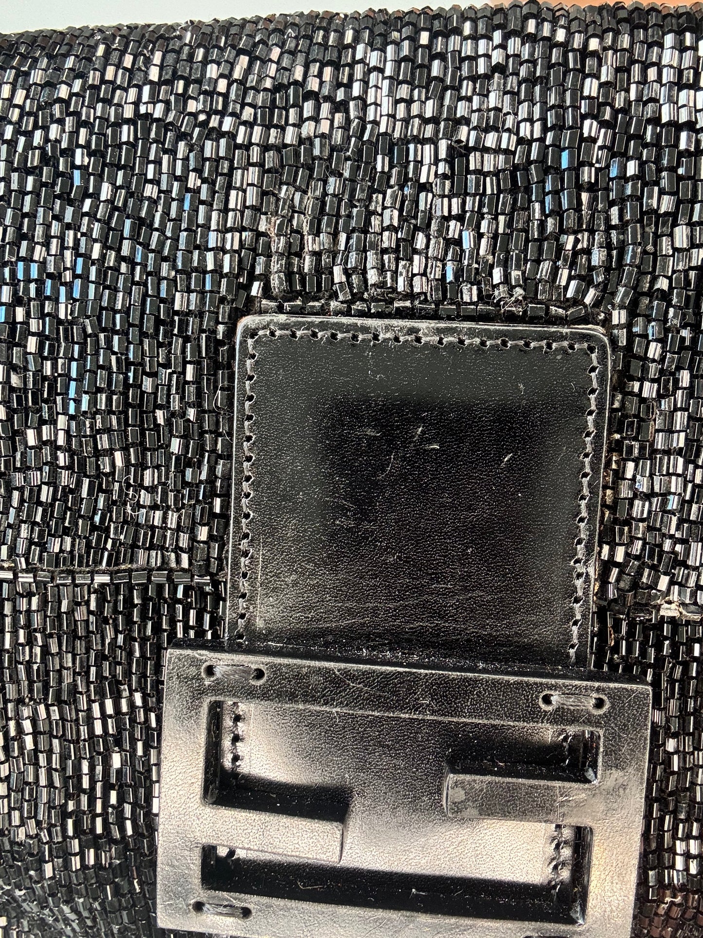 Fendi Beaded Baguette  Vintage 1997 - Black