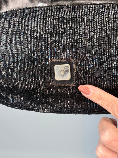 Fendi Beaded Baguette  Vintage 1997 - Black