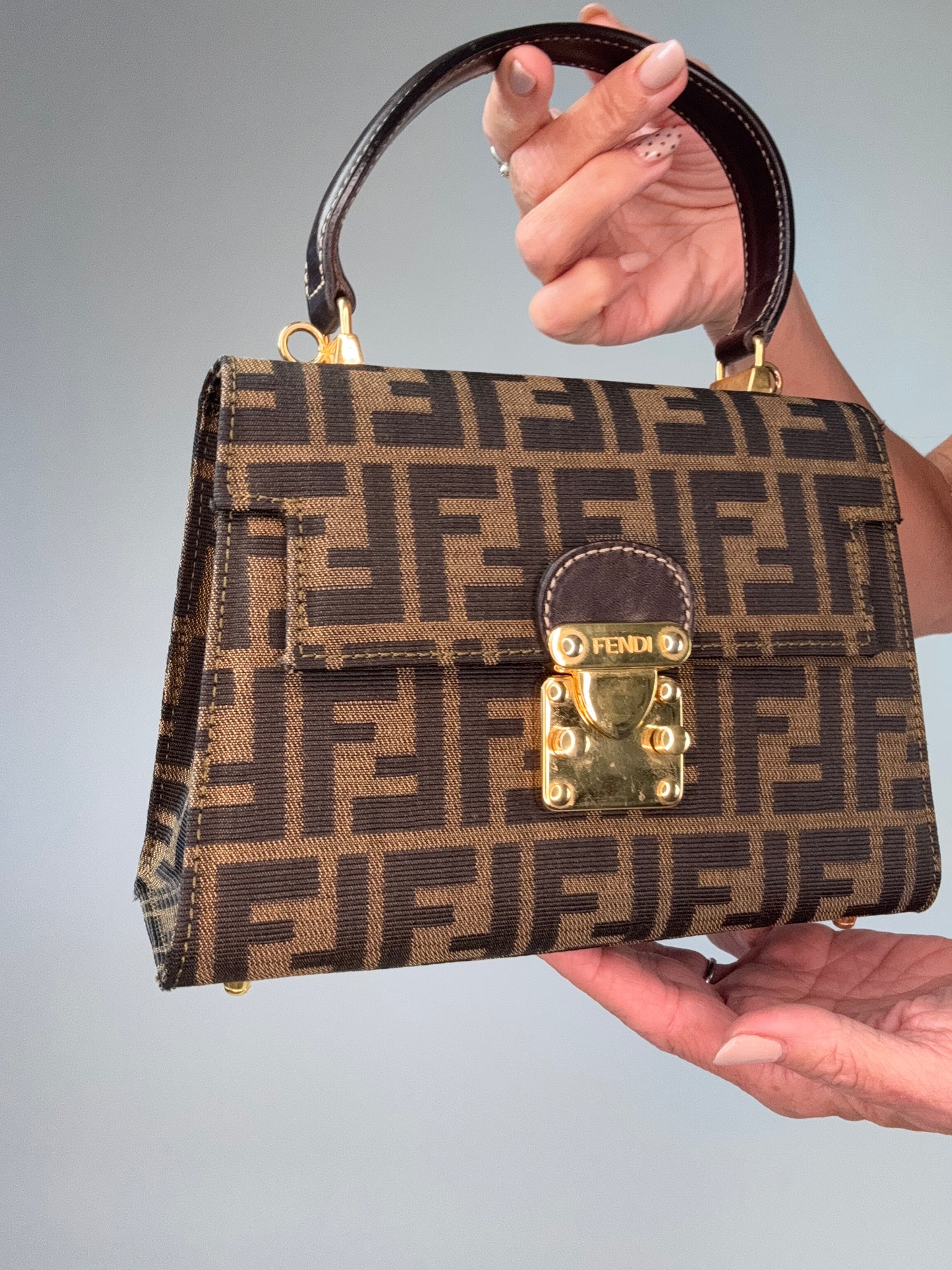 Fendin Zucca Kelly Two Way Bag