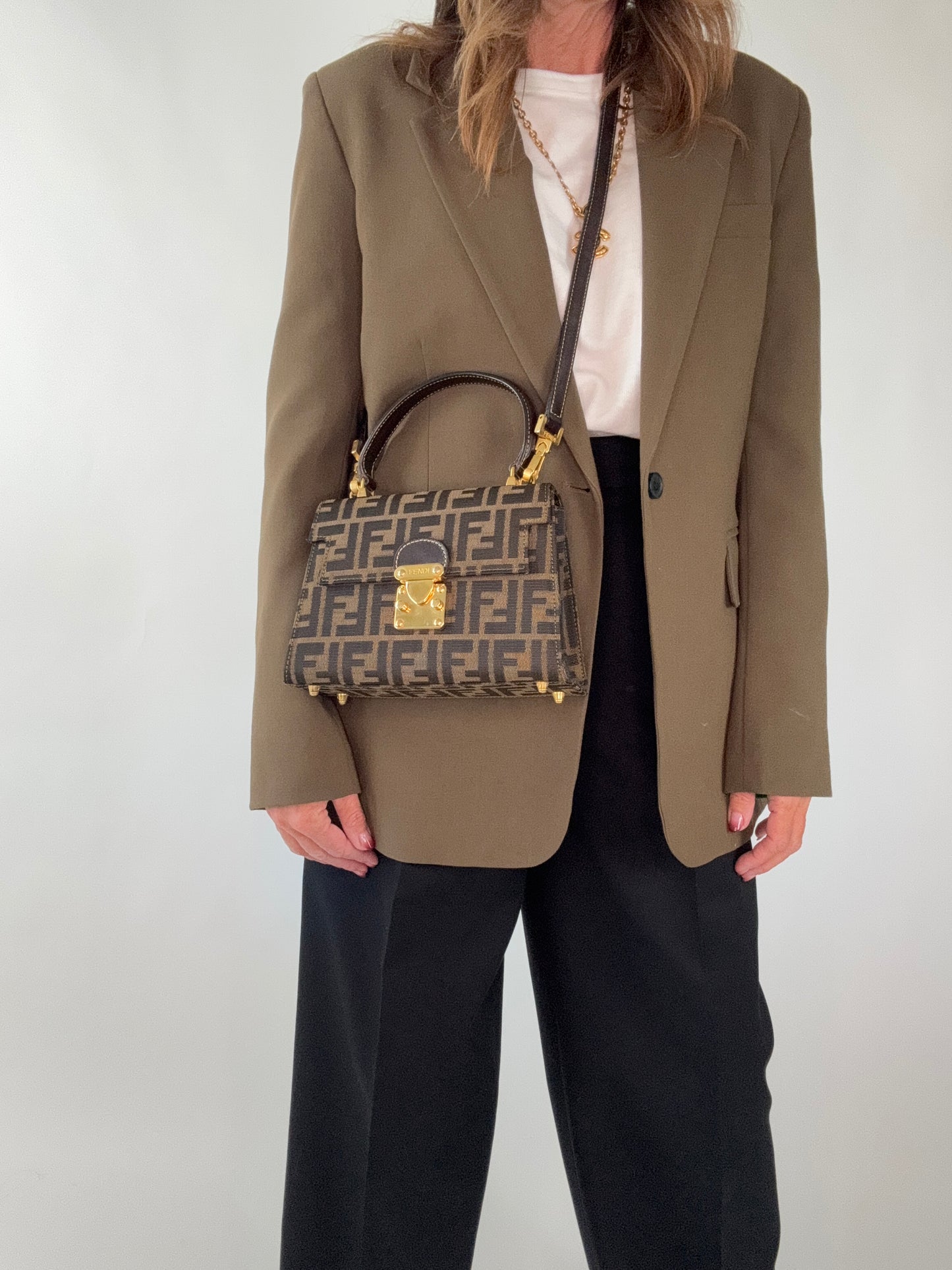 Fendin Zucca Kelly Two Way Bag