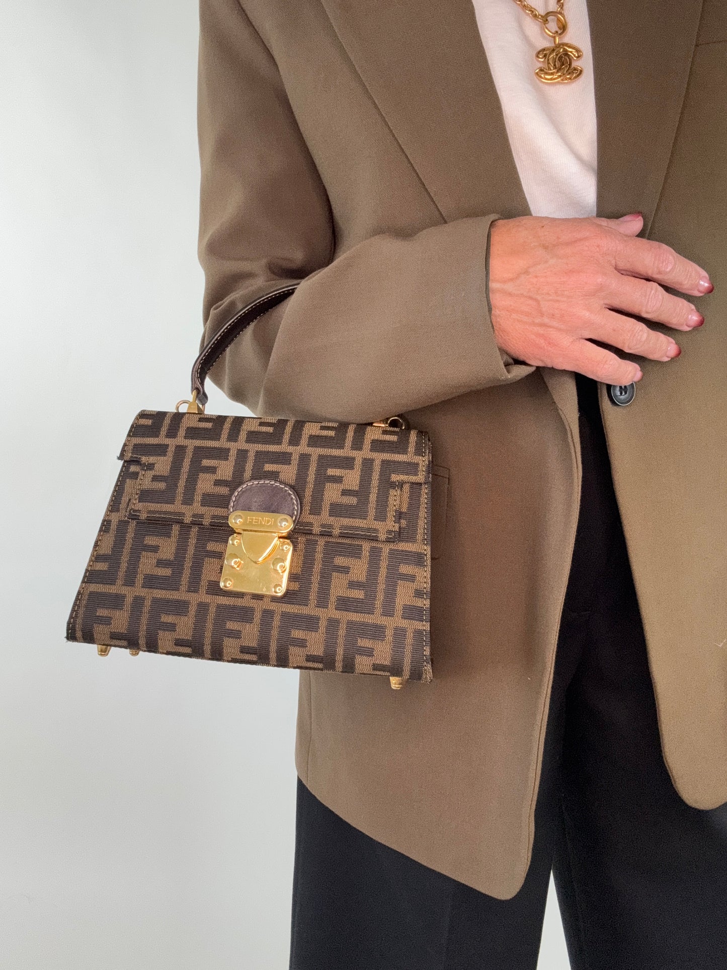 Fendin Zucca Kelly Two Way Bag