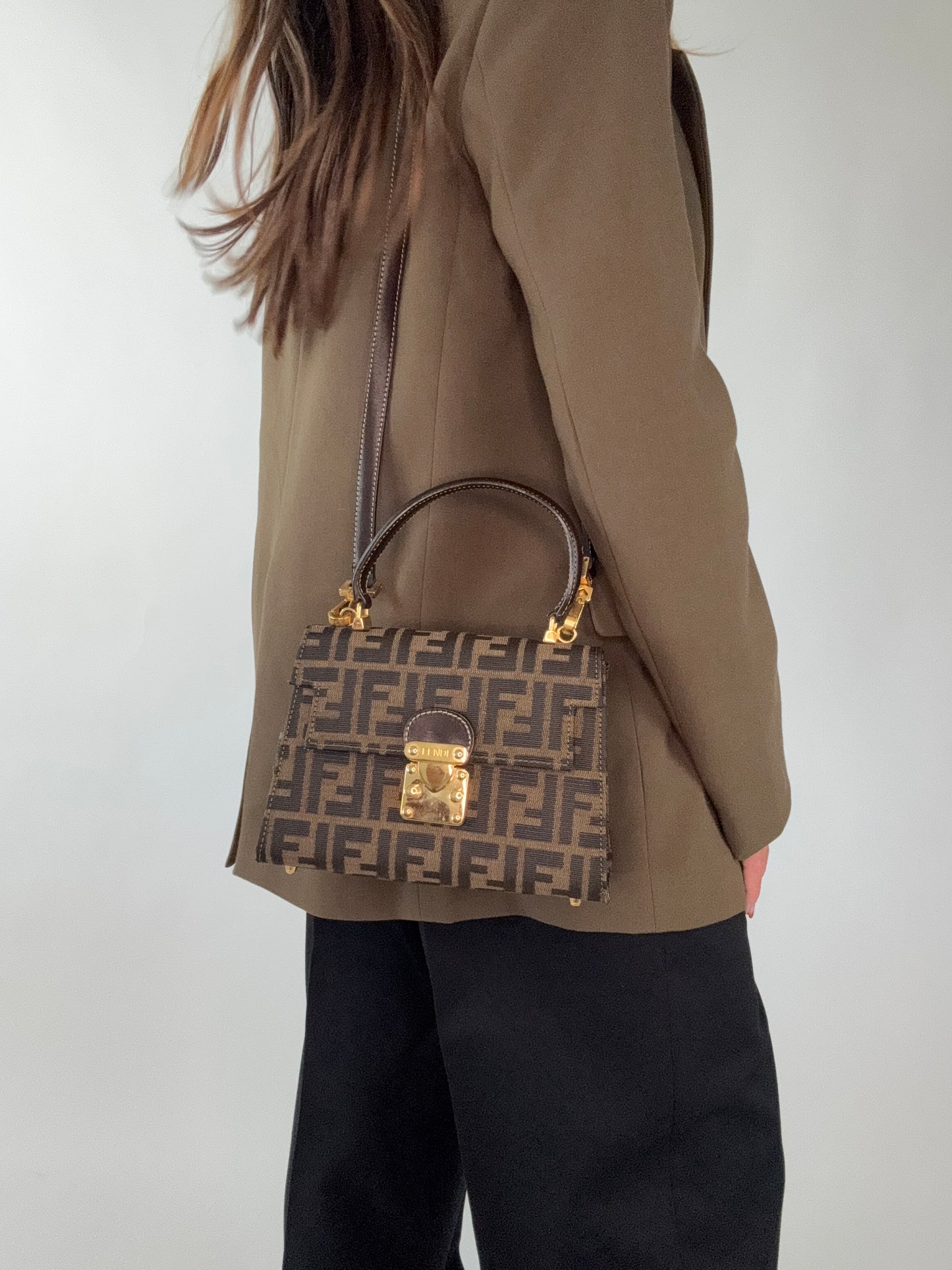 Fendin Zucca Kelly Two Way Bag