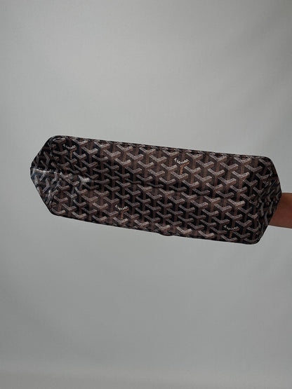 Goyard St Louis PM With Pouch - Black / Brown