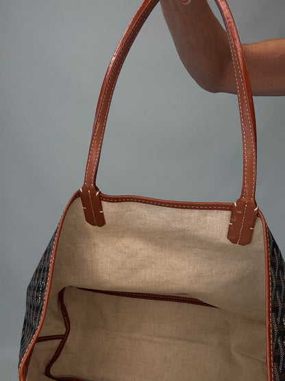 Goyard St Louis PM With Pouch - Black / Brown