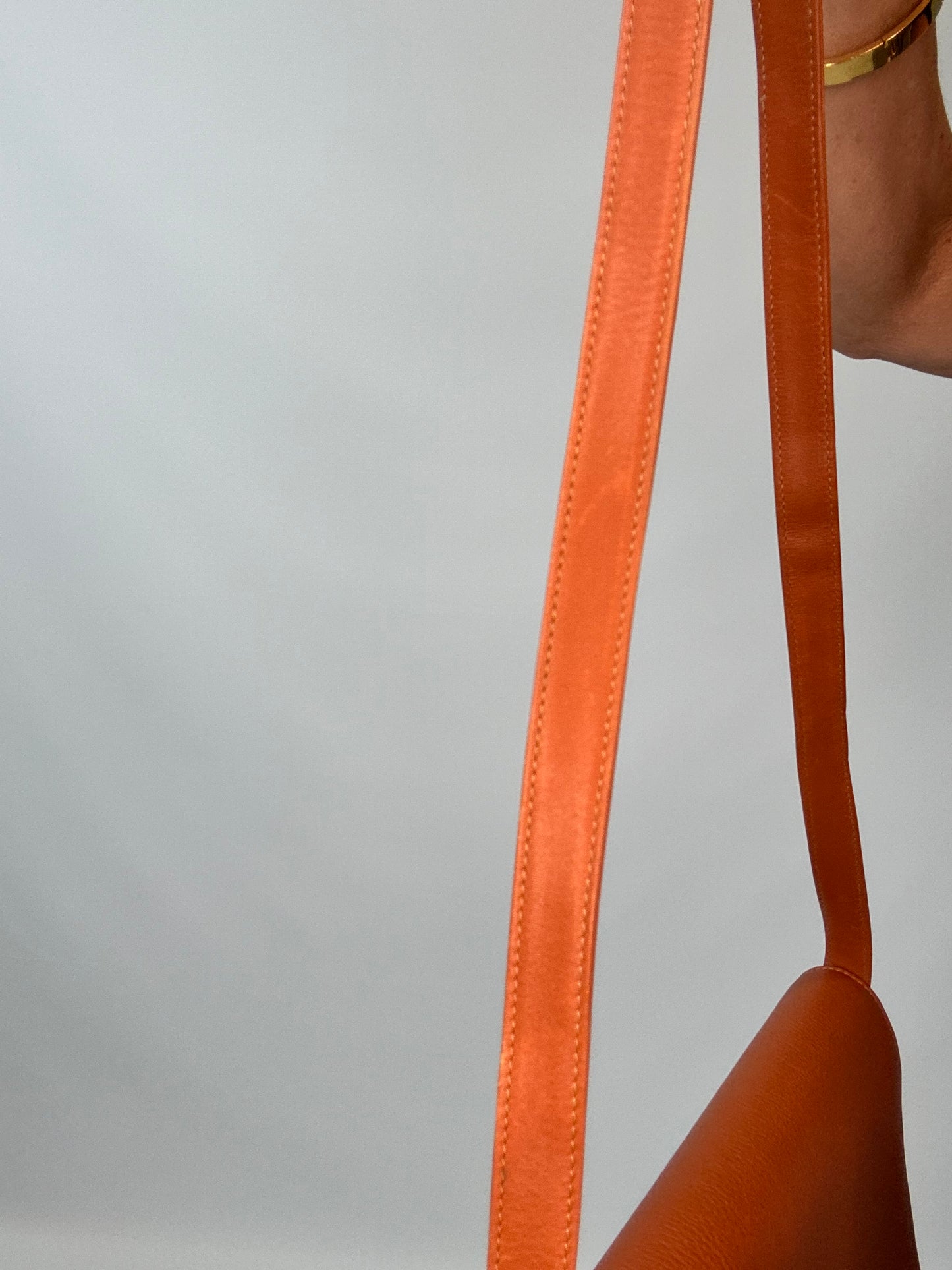 Gucci 1955 Horsebit Leather Bag- Burnt Orange - Vintage