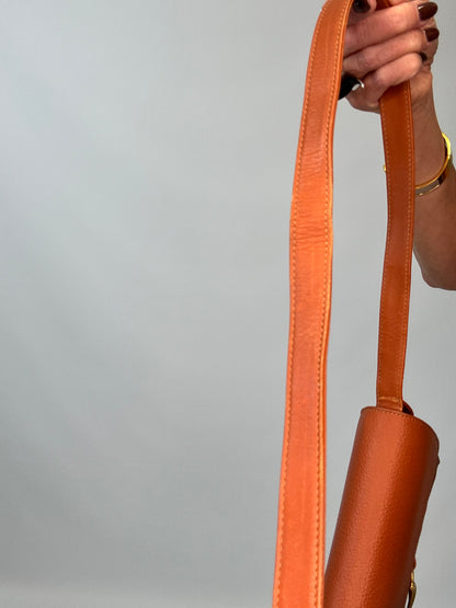 Gucci 1955 Horsebit Leather Bag- Burnt Orange - Vintage