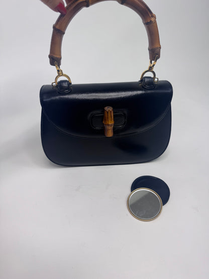 Gucci Bamboo 1947 Top Handle - Black