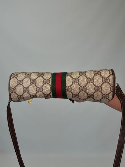 Gucci GG Supreme Monogram Canvas Ophidia Crossbody Bag - Vintage