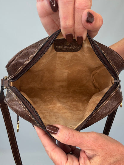 Gucci GG Supreme Monogram Canvas Ophidia Crossbody Bag - Vintage