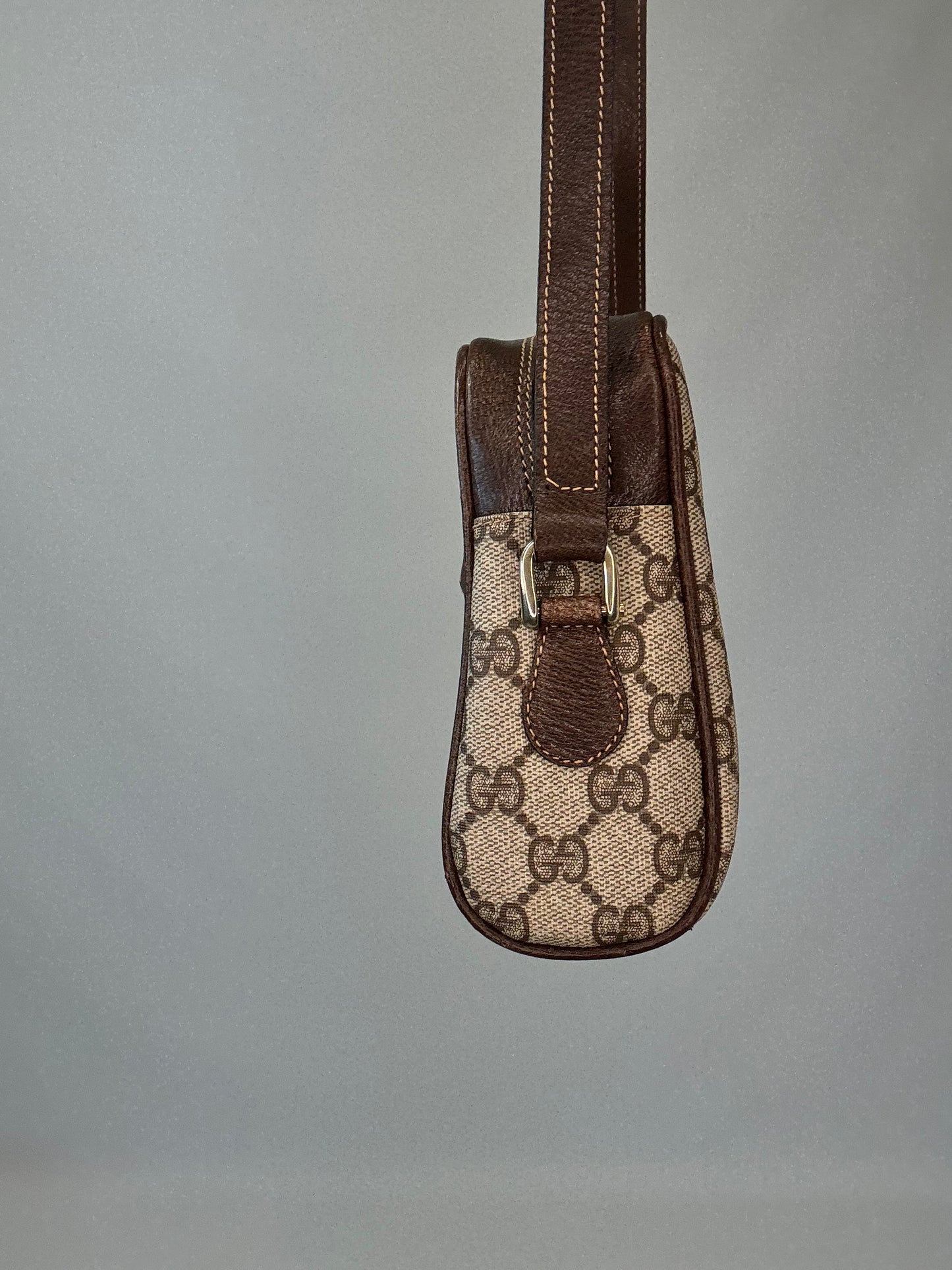 Gucci GG Supreme Monogram Canvas Ophidia Crossbody Bag - Vintage