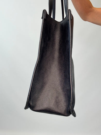 Gucci Horsebit 1955 Leather Tote - Black