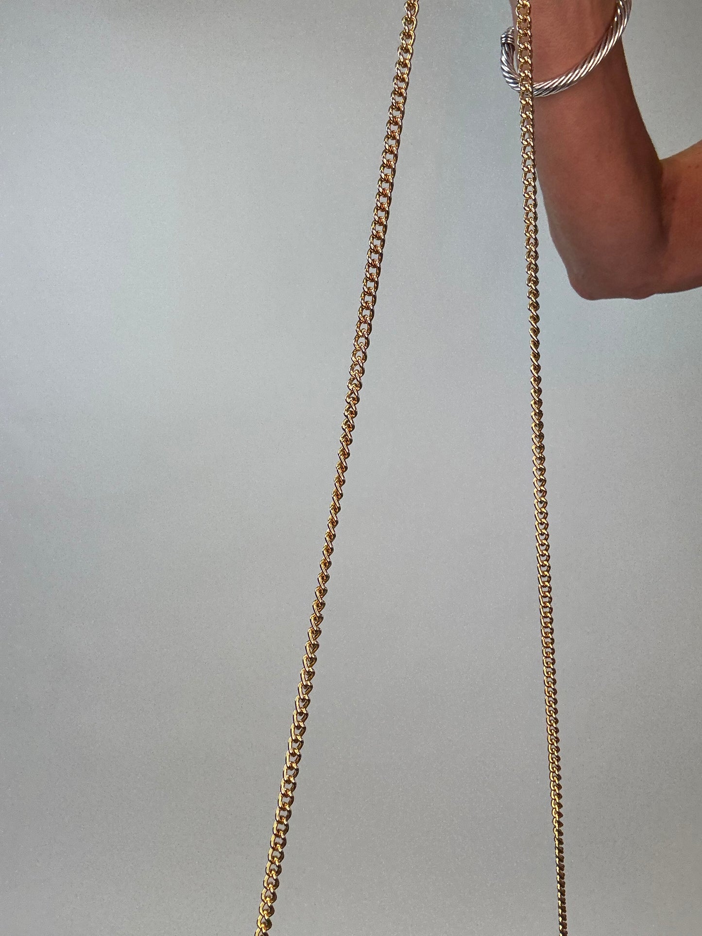 Gucci Interlocking Chain Shoulder Bag - Vintage - Black
