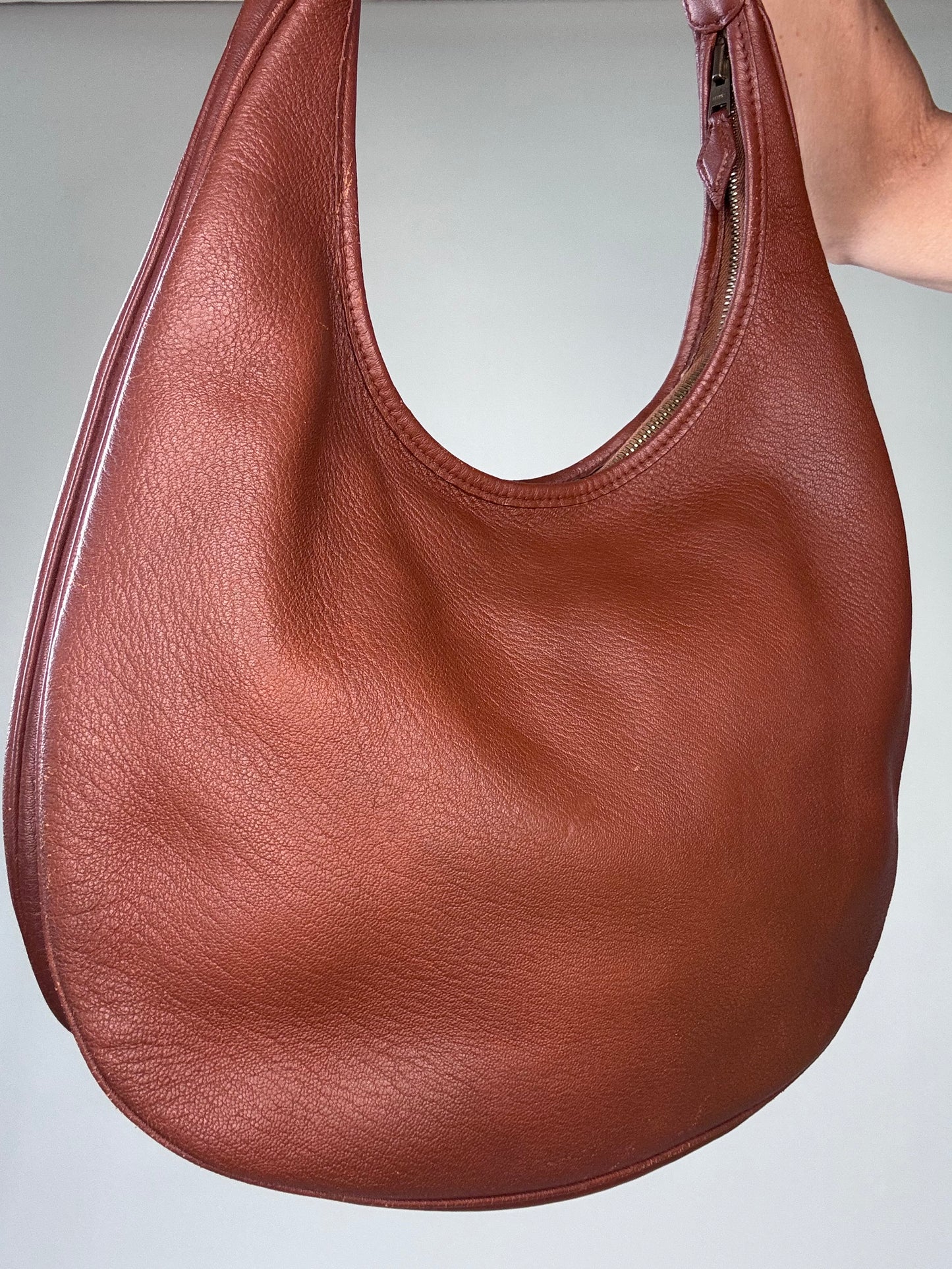 Hermés Clemence Gao Hobo - Dark Brown