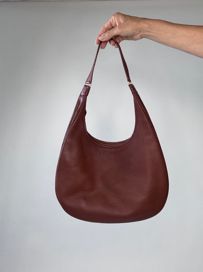 Hermés Clemence Gao Hobo - Dark Brown