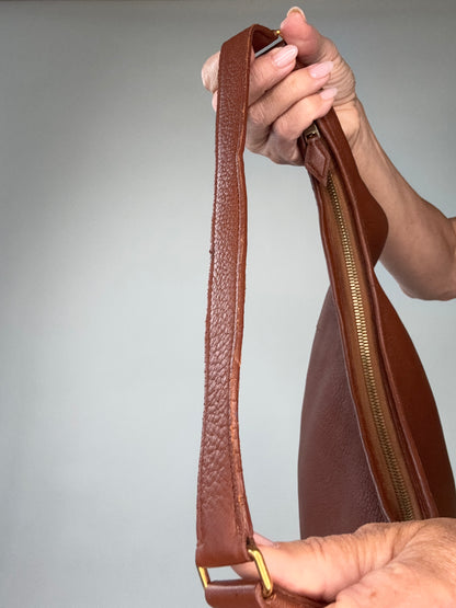 Hermés Clemence Gao Hobo - Dark Brown