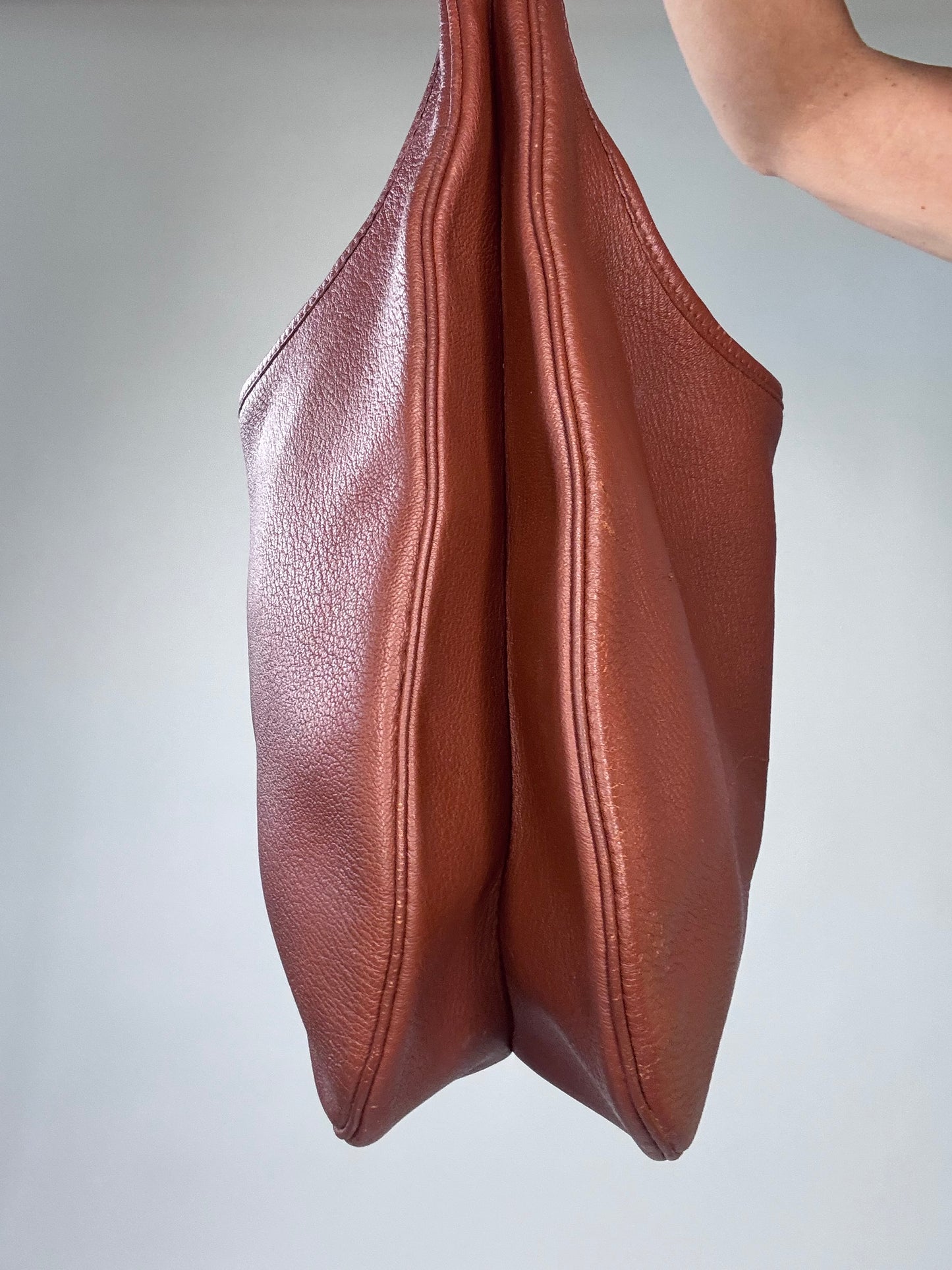 Hermés Clemence Gao Hobo - Dark Brown