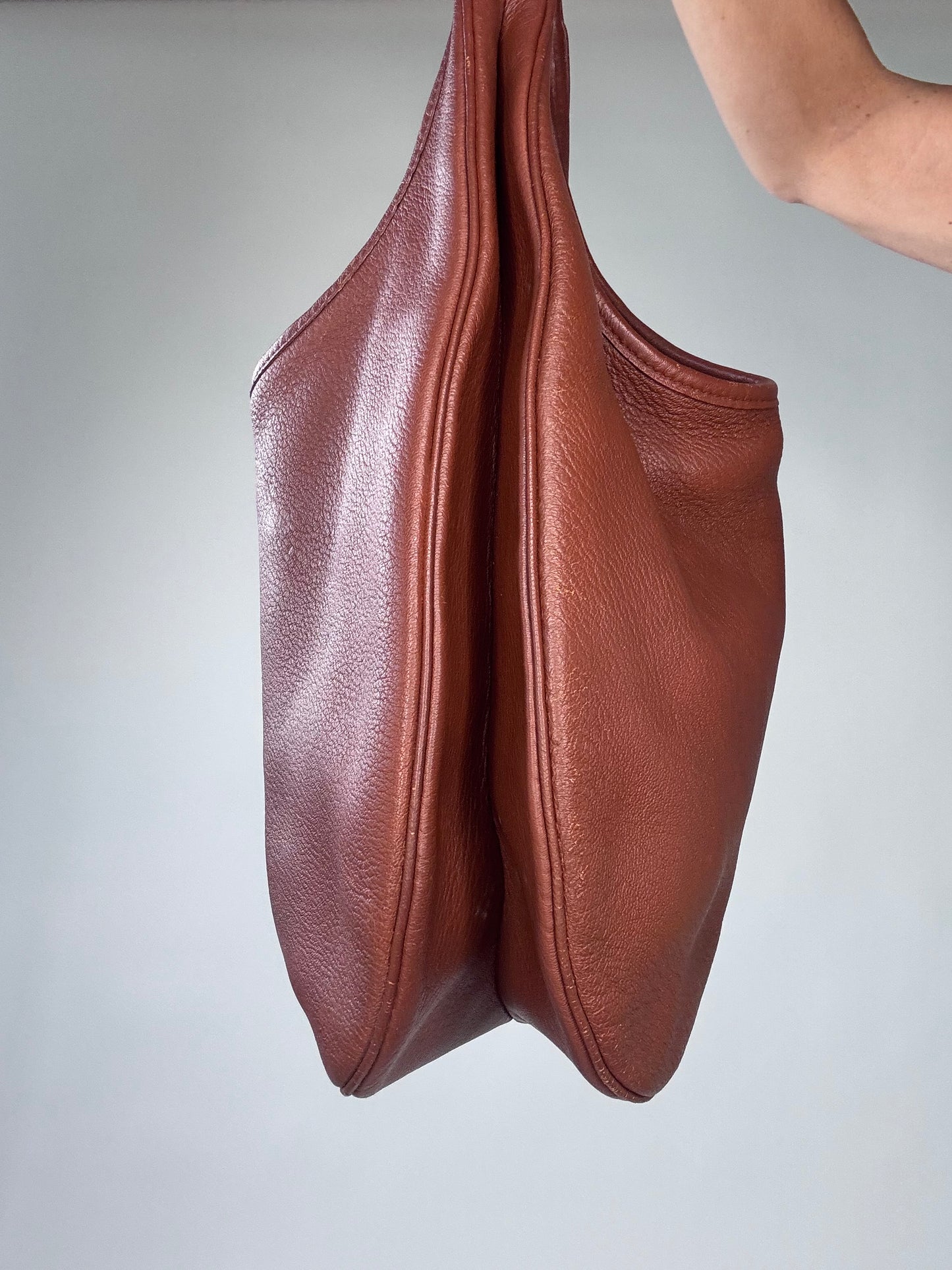 Hermés Clemence Gao Hobo - Dark Brown