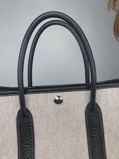Hermés Toile Garden Party 30 TPM - Black Negonda / Ecru