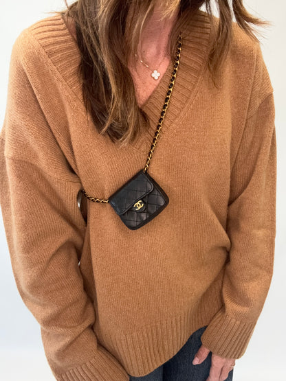 Chanel Micro CC Matelasse Chain Bag