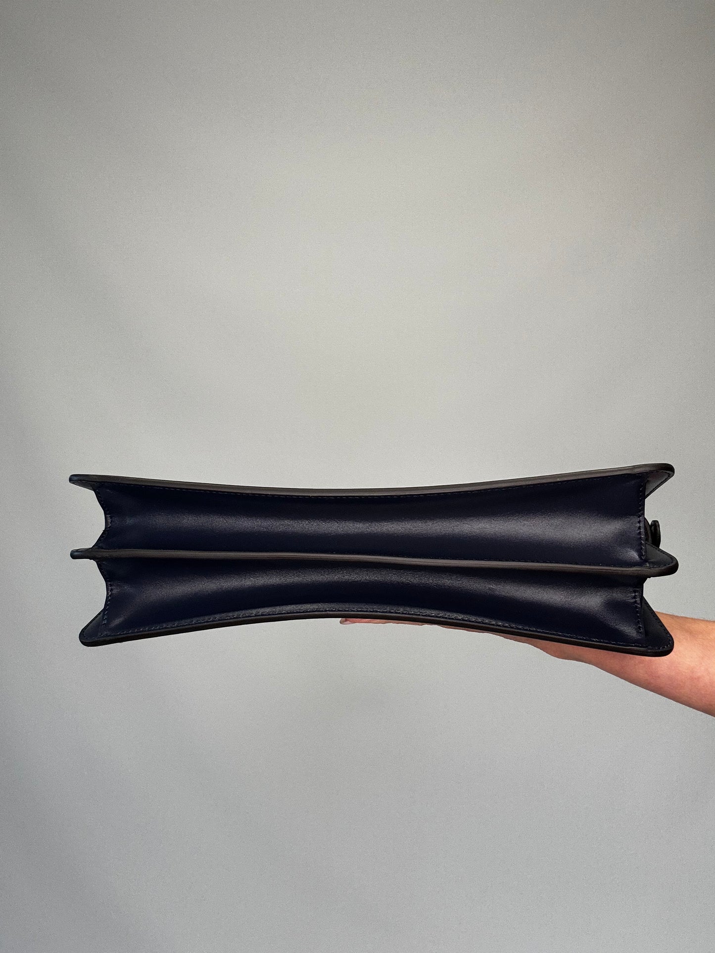 Fendi East West Peekaboo Bag- Navy