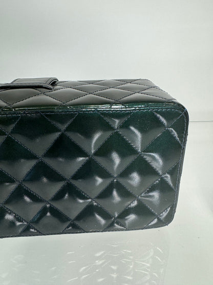 Chanel Vintage Vanity Quilted Patent Leather.