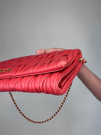 Miu Miu Matelasse Two Way Bag