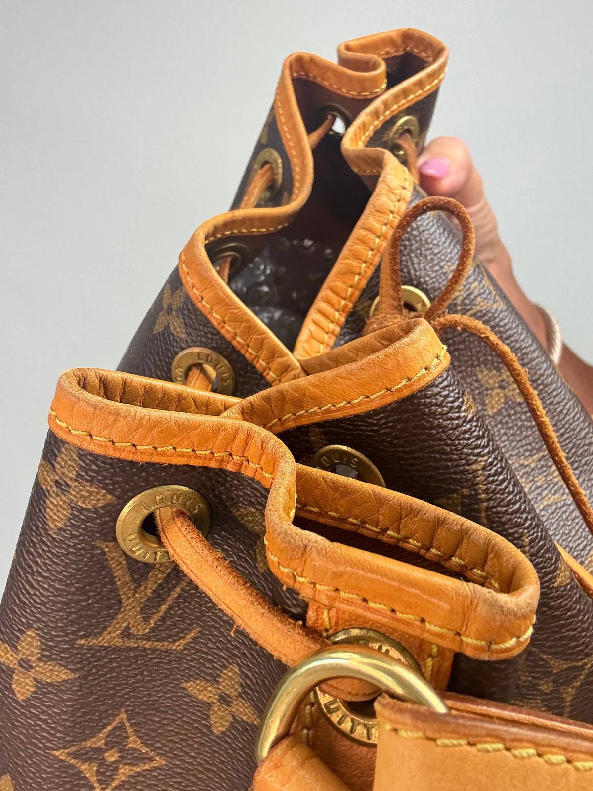 Louis Vuitton Vintage Monogram Petit Noé Bucket Bag