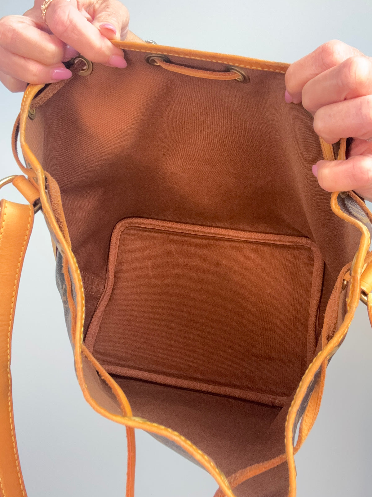 Louis Vuitton Vintage Monogram Petit Noé Bucket Bag