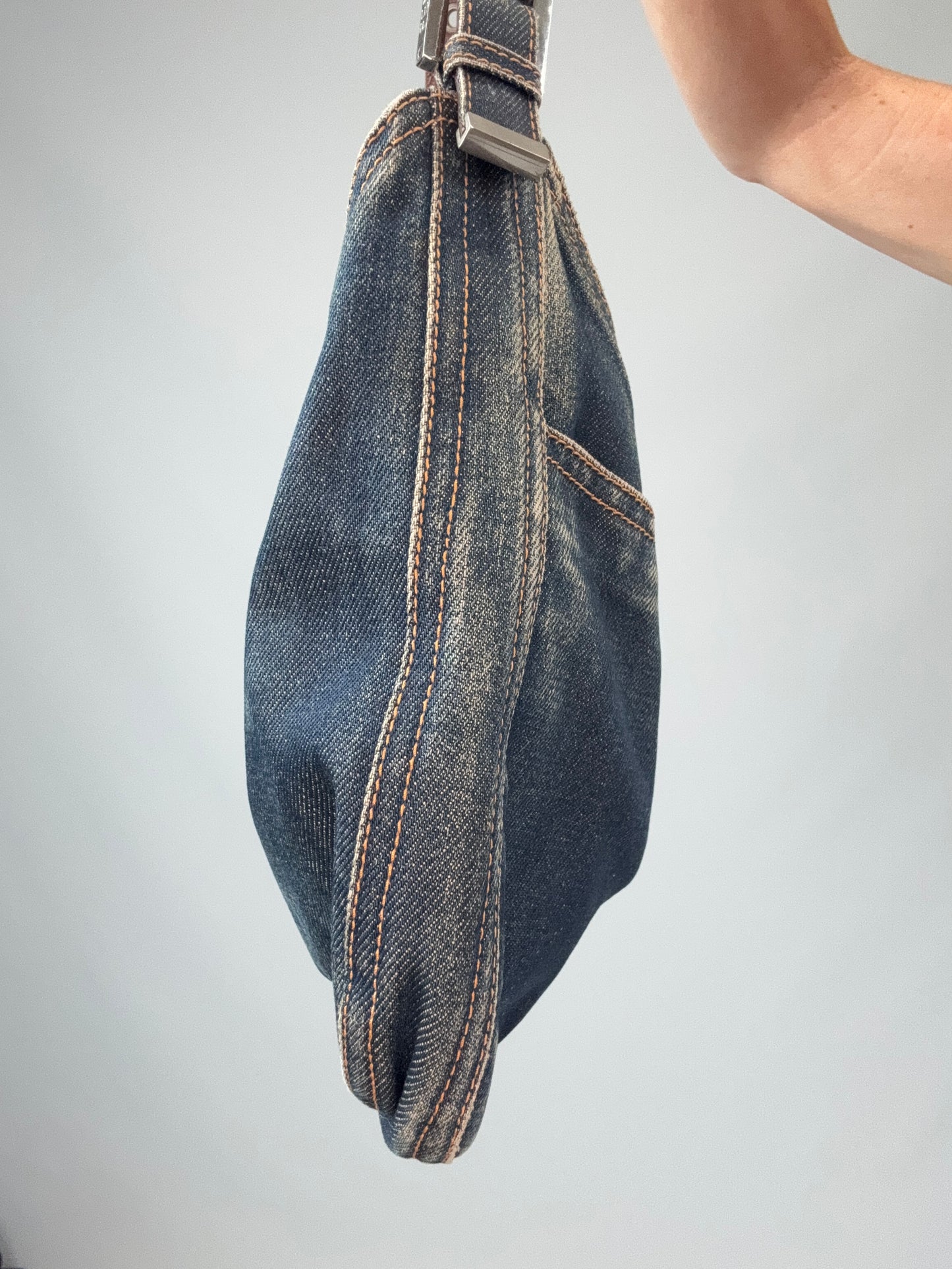 Fendi Denim Baguette-Vintage