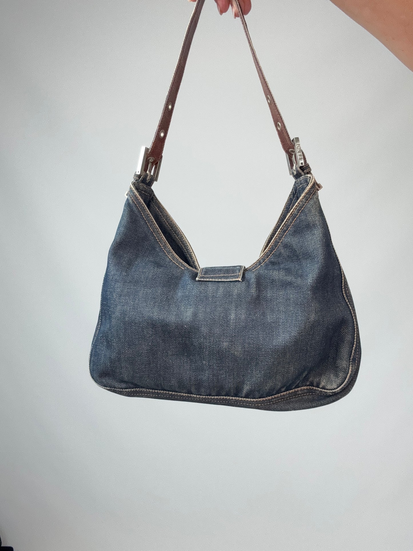 Fendi Denim Baguette-Vintage