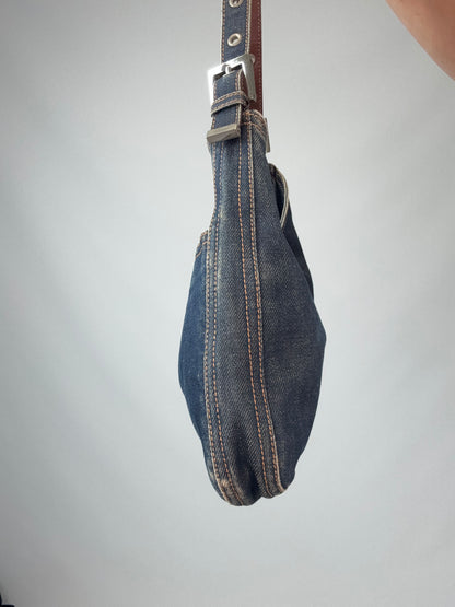 Fendi Denim Baguette-Vintage