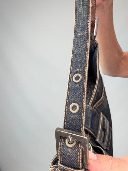 Fendi Denim Baguette-Vintage