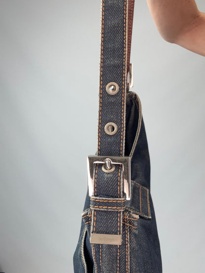 Fendi Denim Baguette-Vintage