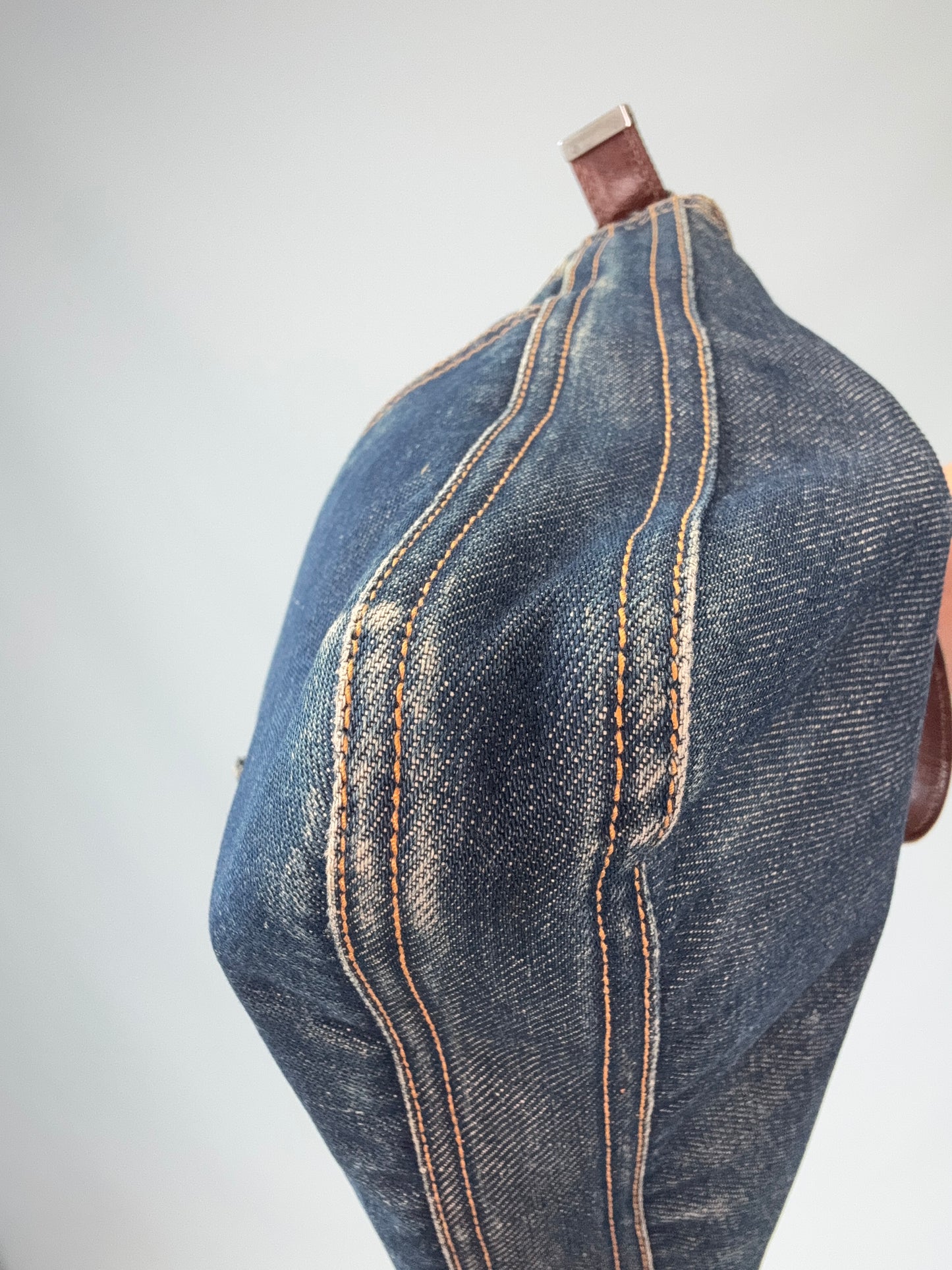 Fendi Denim Baguette-Vintage