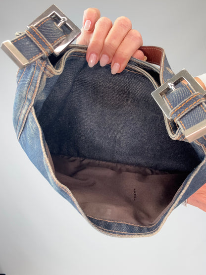 Fendi Denim Baguette-Vintage