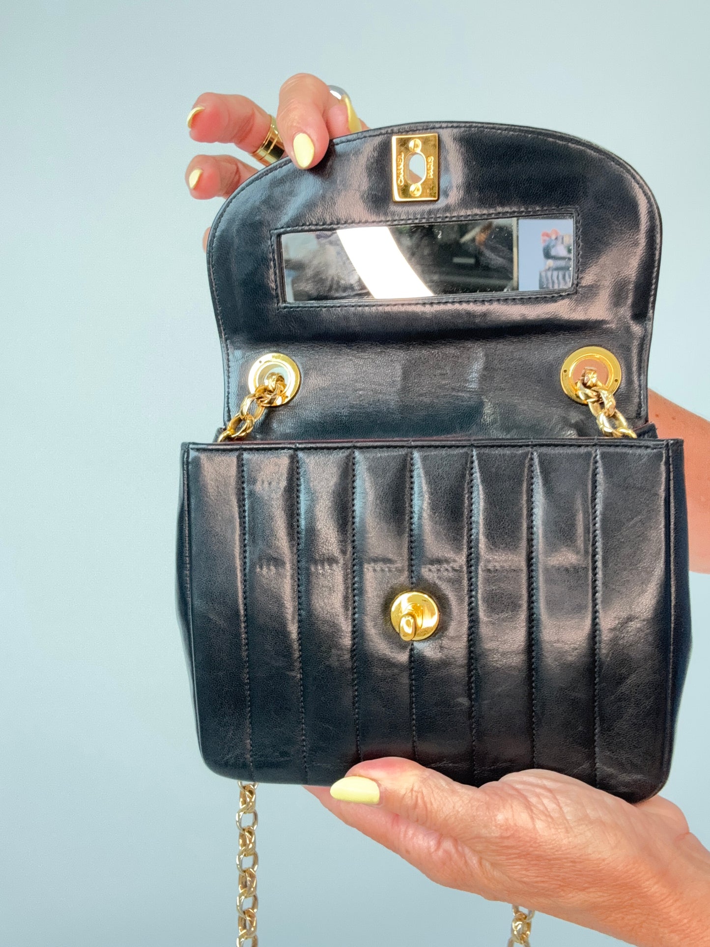 Chanel Vintage Mademoiselle Bijoux Flap