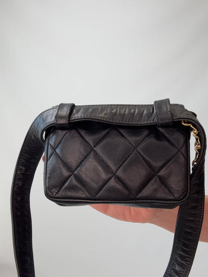 Chanel Vintage Turn Lock Belt Bag