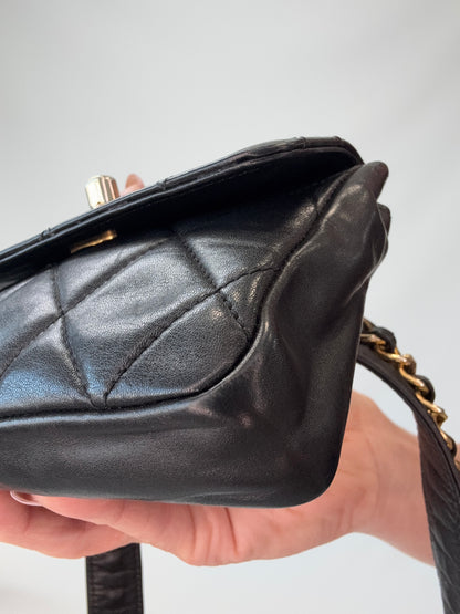 Chanel Vintage Turn Lock Belt Bag